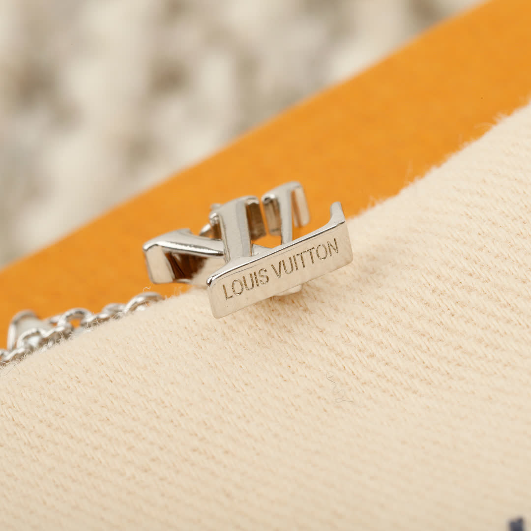 Louis Vuitton Silver Charm Bracelet